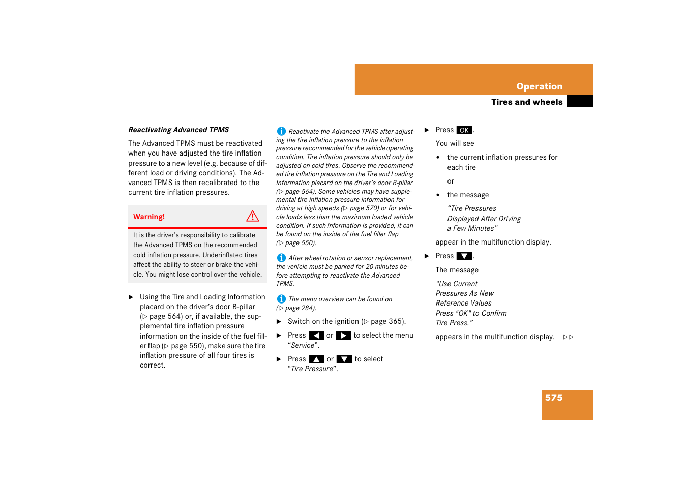 Mercedes-Benz CL-Class 2008 Owners Manual User Manual | Page 576 / 769