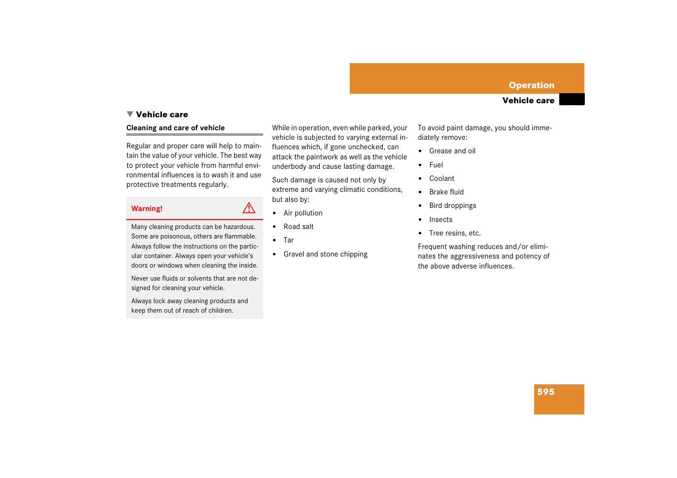 Mercedes-Benz CL-Class 2008 Owners Manual User Manual | Page 596 / 769