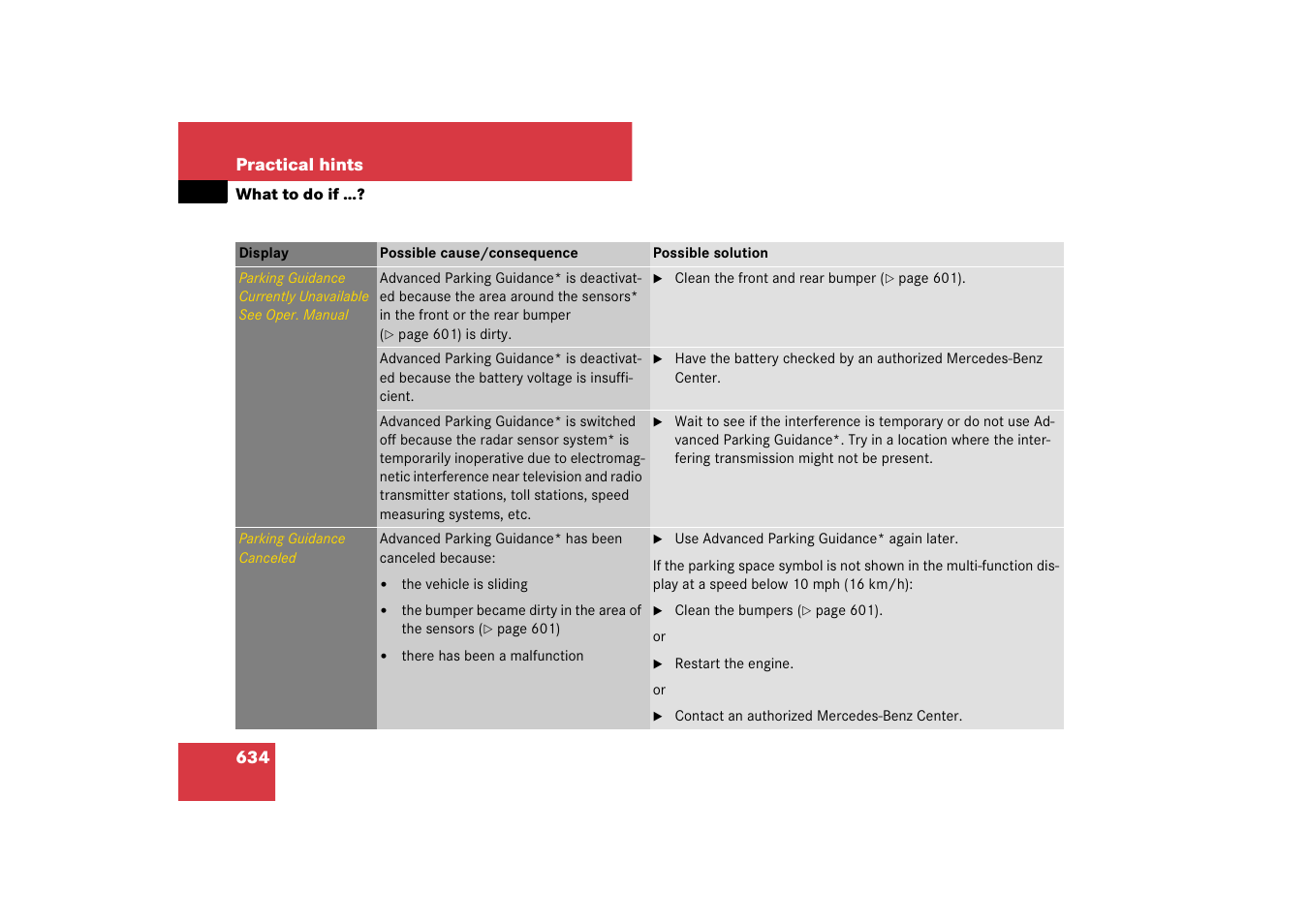 Mercedes-Benz CL-Class 2008 Owners Manual User Manual | Page 635 / 769