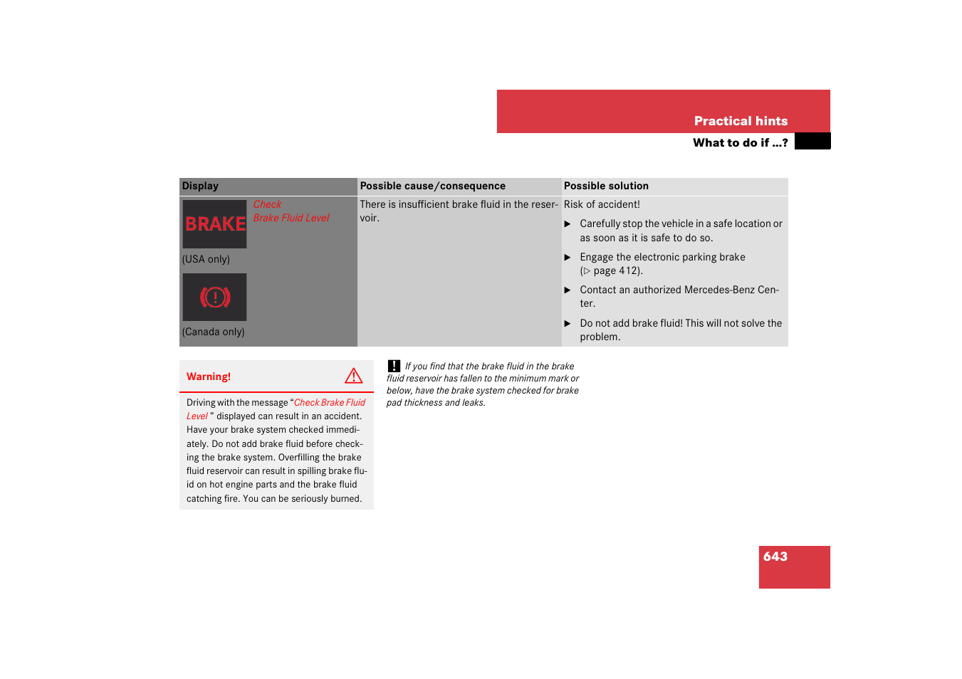 Mercedes-Benz CL-Class 2008 Owners Manual User Manual | Page 644 / 769