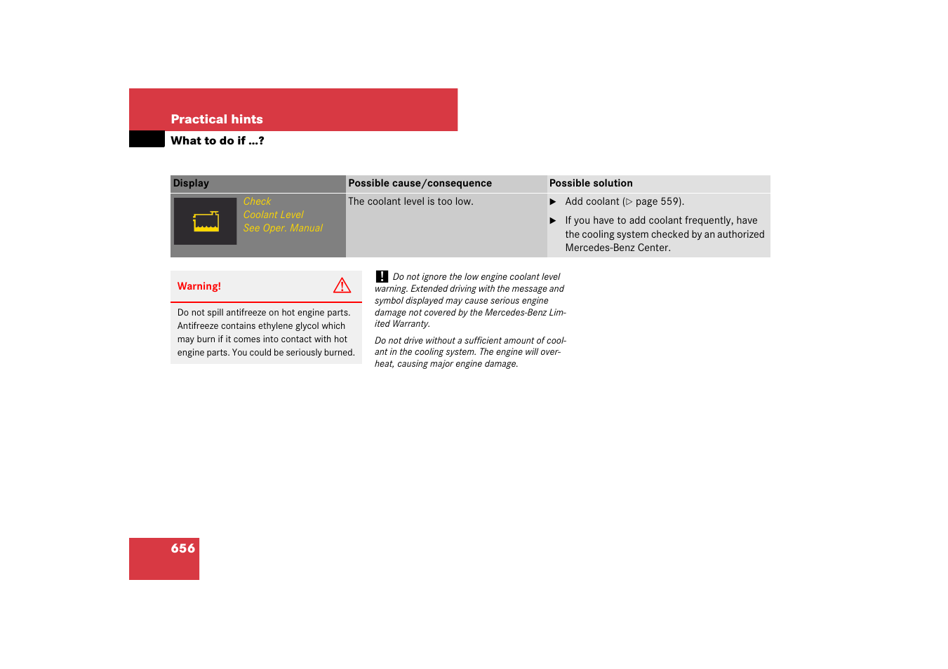 Mercedes-Benz CL-Class 2008 Owners Manual User Manual | Page 657 / 769