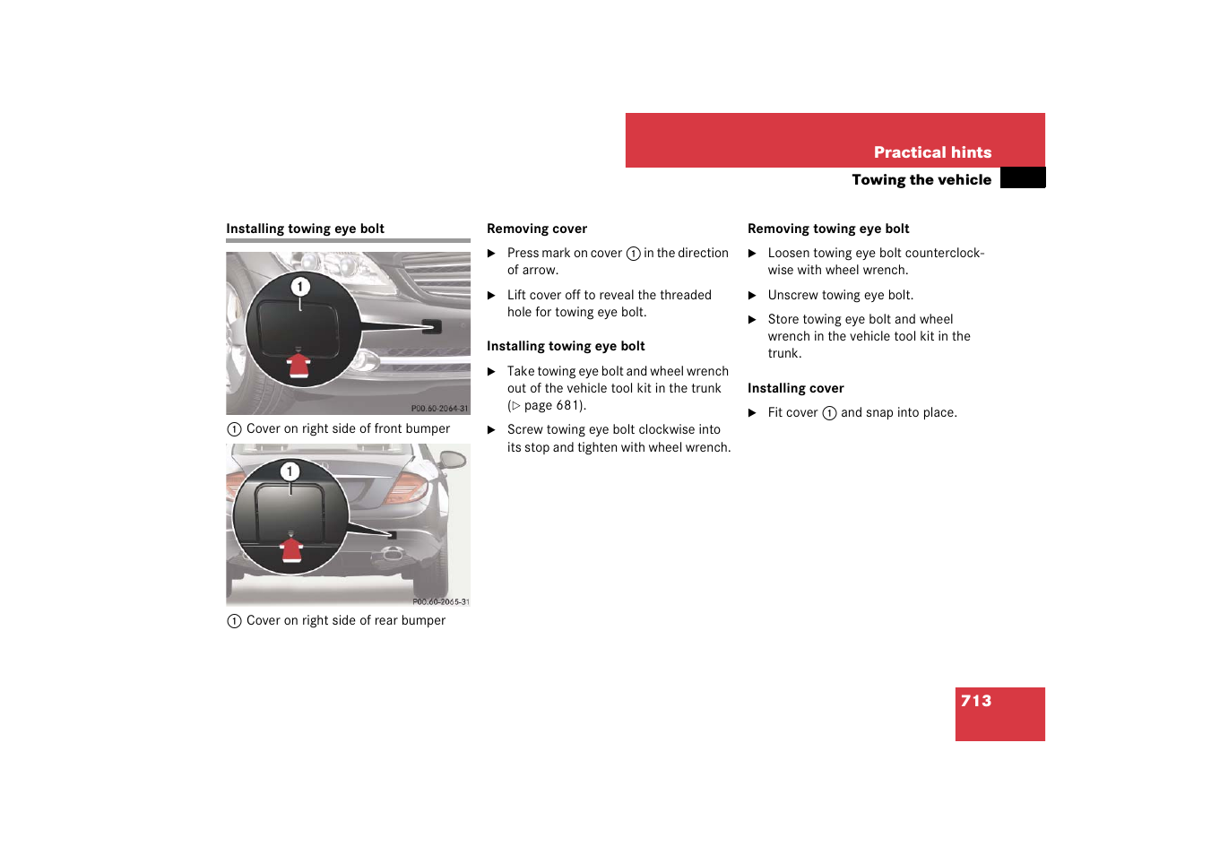 Mercedes-Benz CL-Class 2008 Owners Manual User Manual | Page 714 / 769