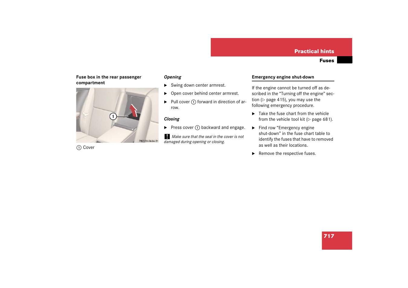 Mercedes-Benz CL-Class 2008 Owners Manual User Manual | Page 718 / 769