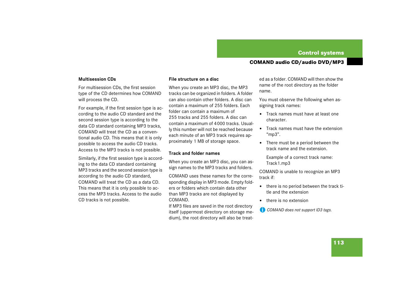 Mercedes-Benz CL-Class 2008 COMAND Manual User Manual | Page 114 / 769