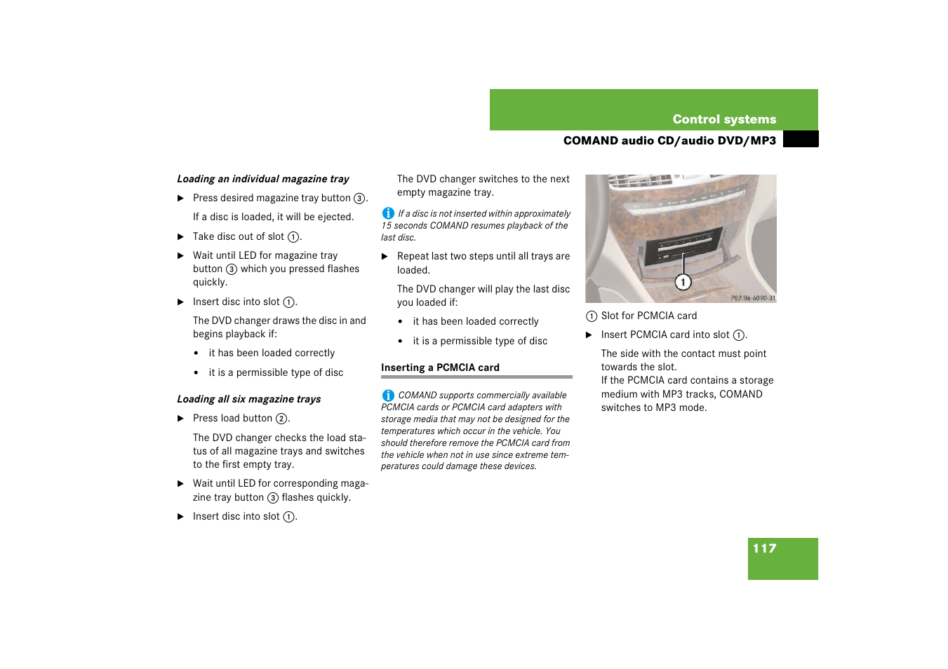 Mercedes-Benz CL-Class 2008 COMAND Manual User Manual | Page 118 / 769
