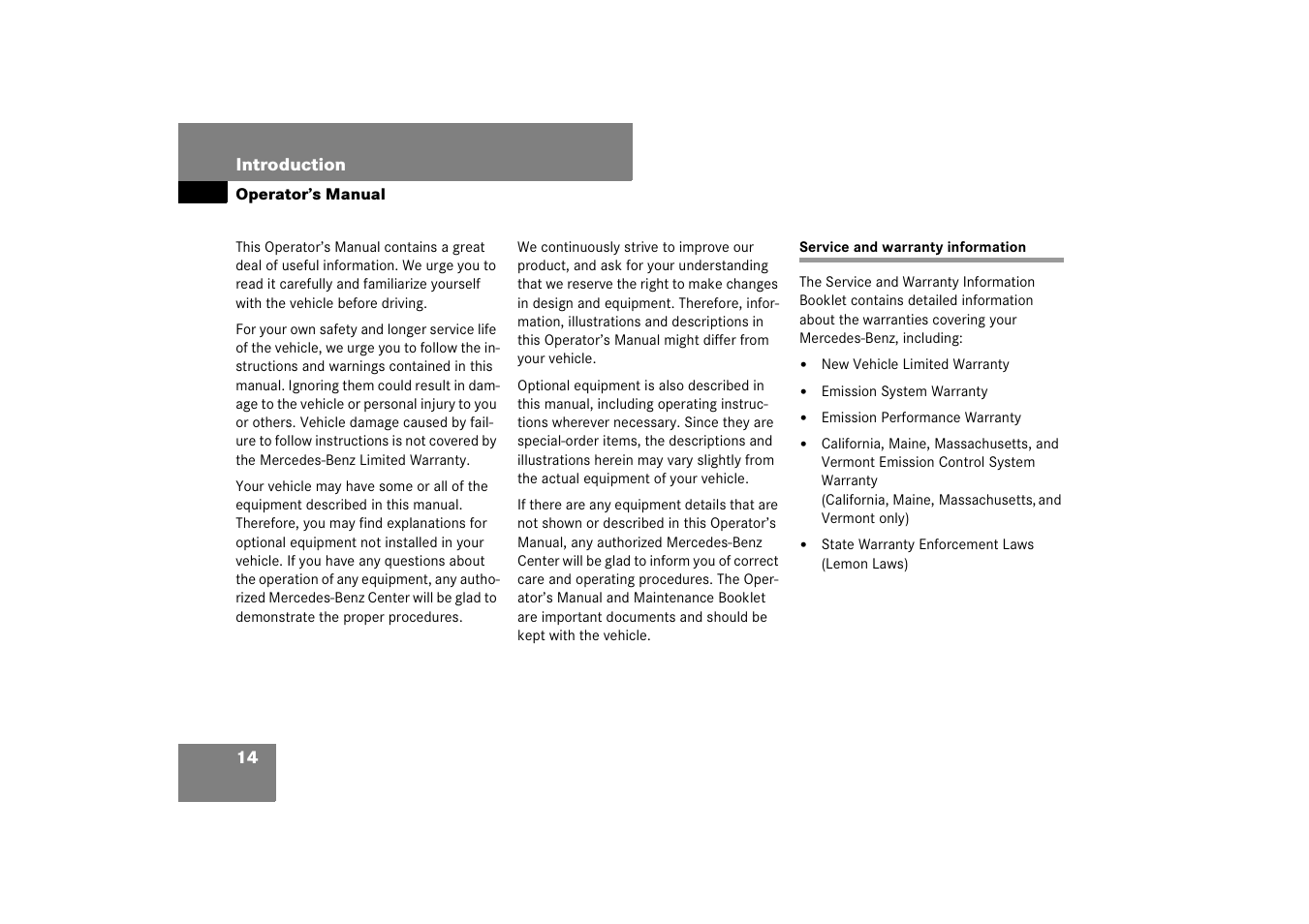 Mercedes-Benz CL-Class 2008 COMAND Manual User Manual | Page 15 / 769