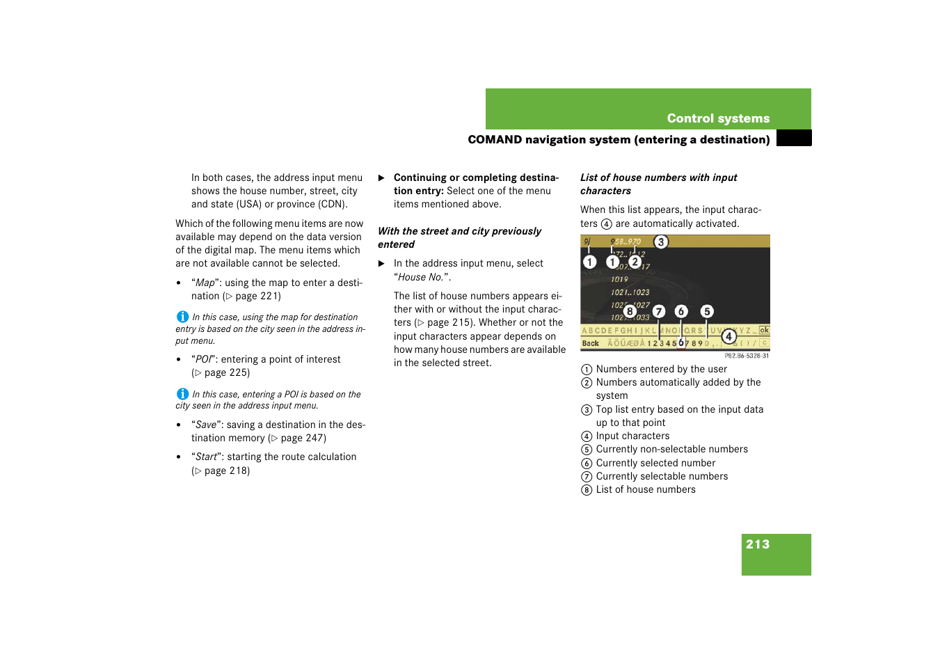 Mercedes-Benz CL-Class 2008 COMAND Manual User Manual | Page 214 / 769