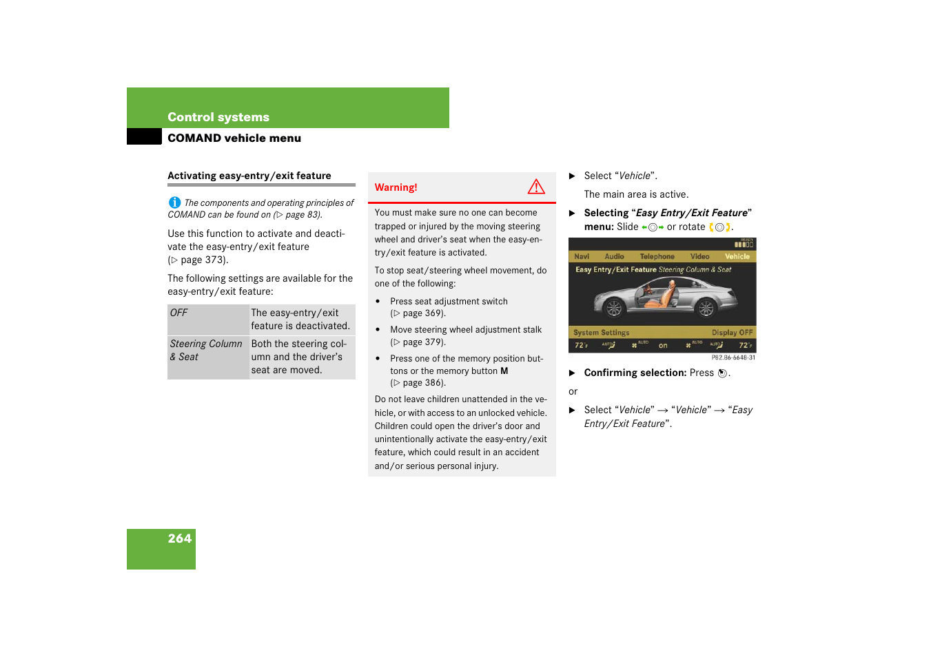 Mercedes-Benz CL-Class 2008 COMAND Manual User Manual | Page 265 / 769