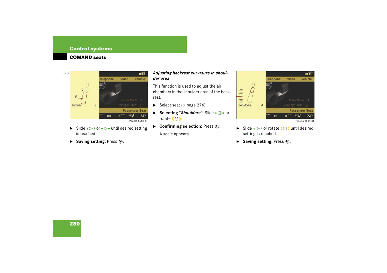 Mercedes-Benz CL-Class 2008 COMAND Manual User Manual | Page 281 / 769