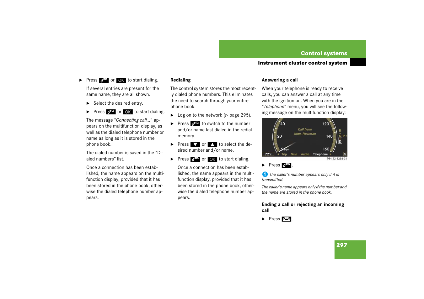 Mercedes-Benz CL-Class 2008 COMAND Manual User Manual | Page 298 / 769