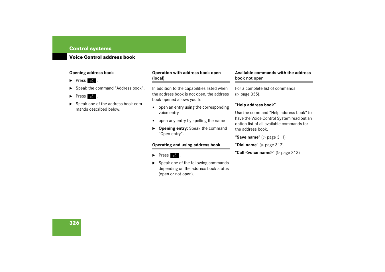 Mercedes-Benz CL-Class 2008 COMAND Manual User Manual | Page 327 / 769