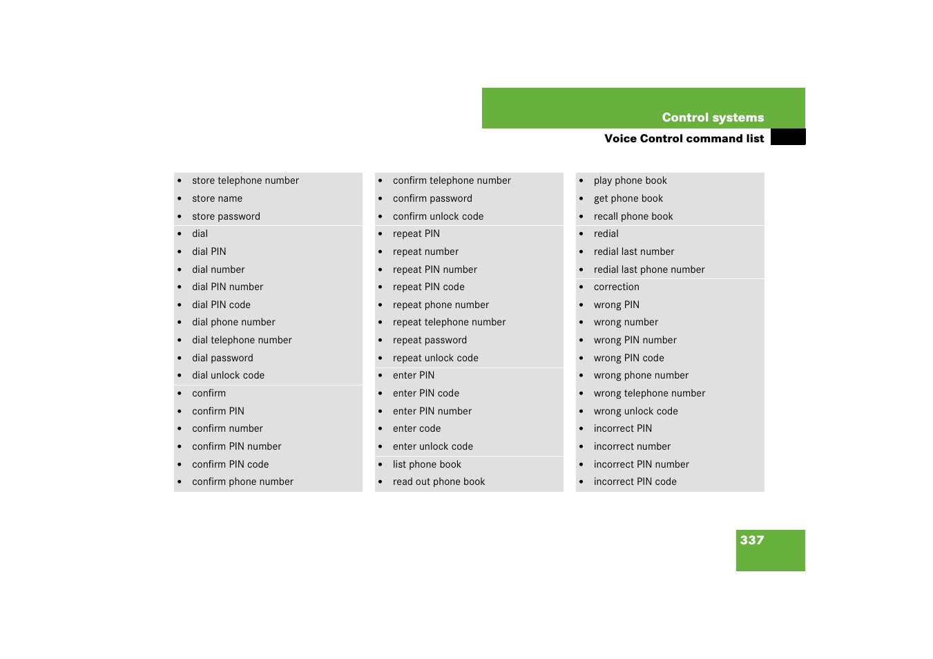 Mercedes-Benz CL-Class 2008 COMAND Manual User Manual | Page 338 / 769