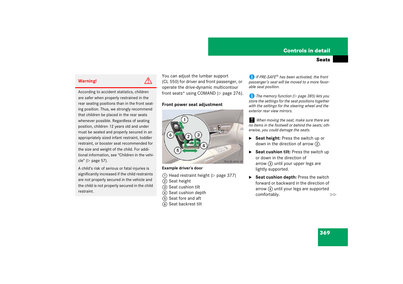 Mercedes-Benz CL-Class 2008 COMAND Manual User Manual | Page 370 / 769