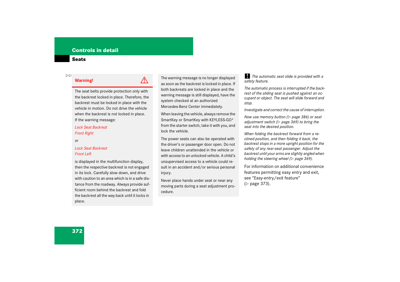 Mercedes-Benz CL-Class 2008 COMAND Manual User Manual | Page 373 / 769