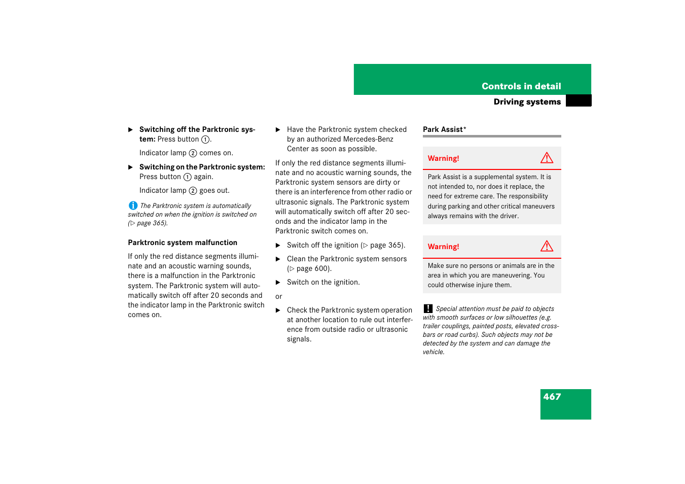 Mercedes-Benz CL-Class 2008 COMAND Manual User Manual | Page 468 / 769