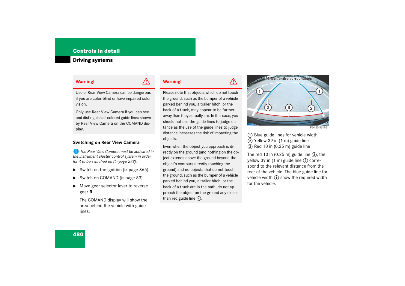 Mercedes-Benz CL-Class 2008 COMAND Manual User Manual | Page 481 / 769