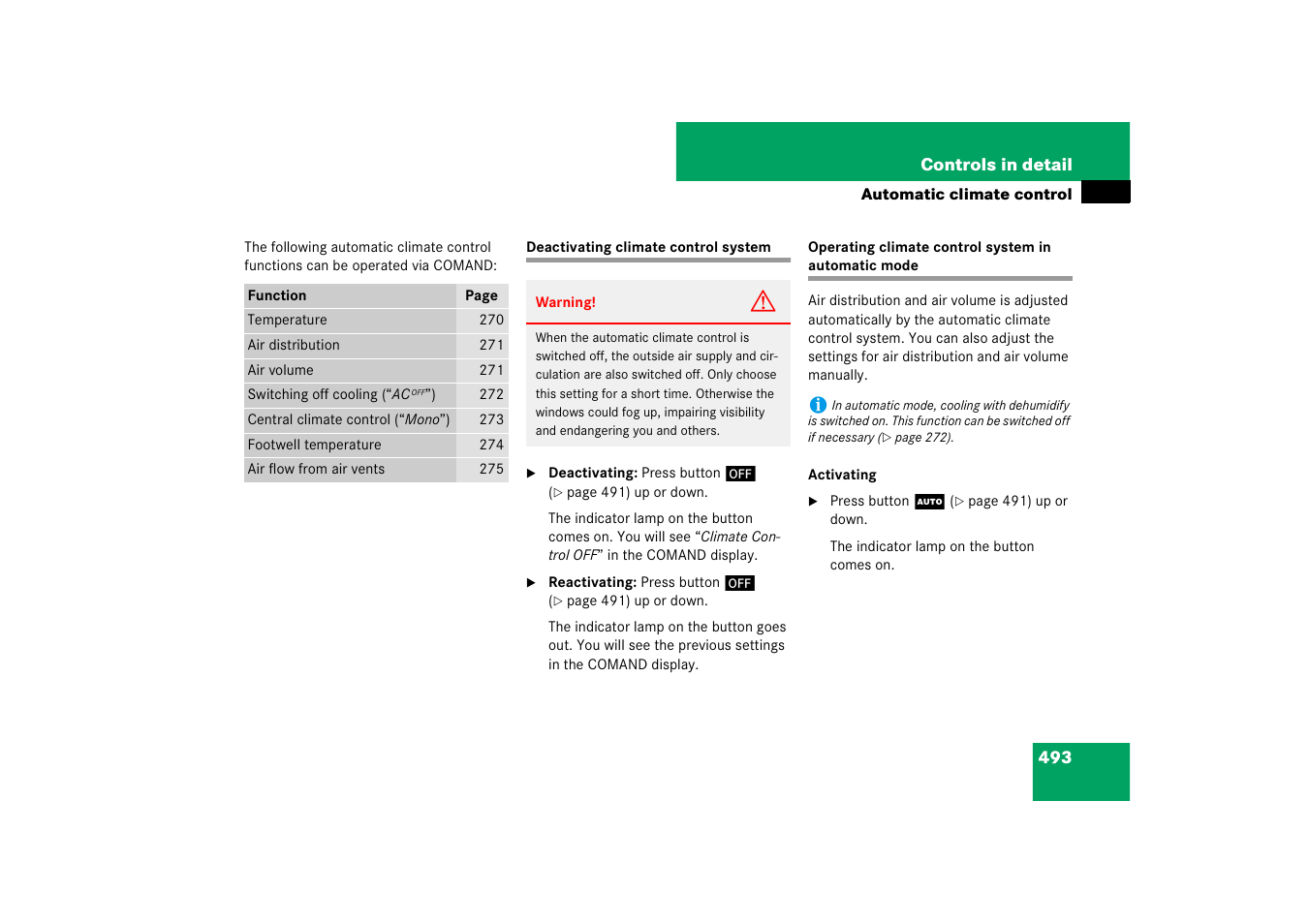 Mercedes-Benz CL-Class 2008 COMAND Manual User Manual | Page 494 / 769