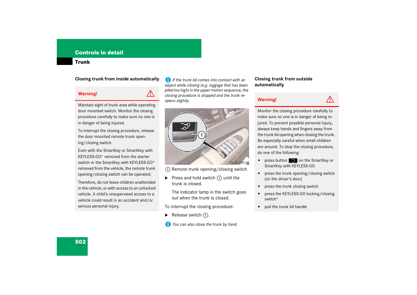 Mercedes-Benz CL-Class 2008 COMAND Manual User Manual | Page 503 / 769