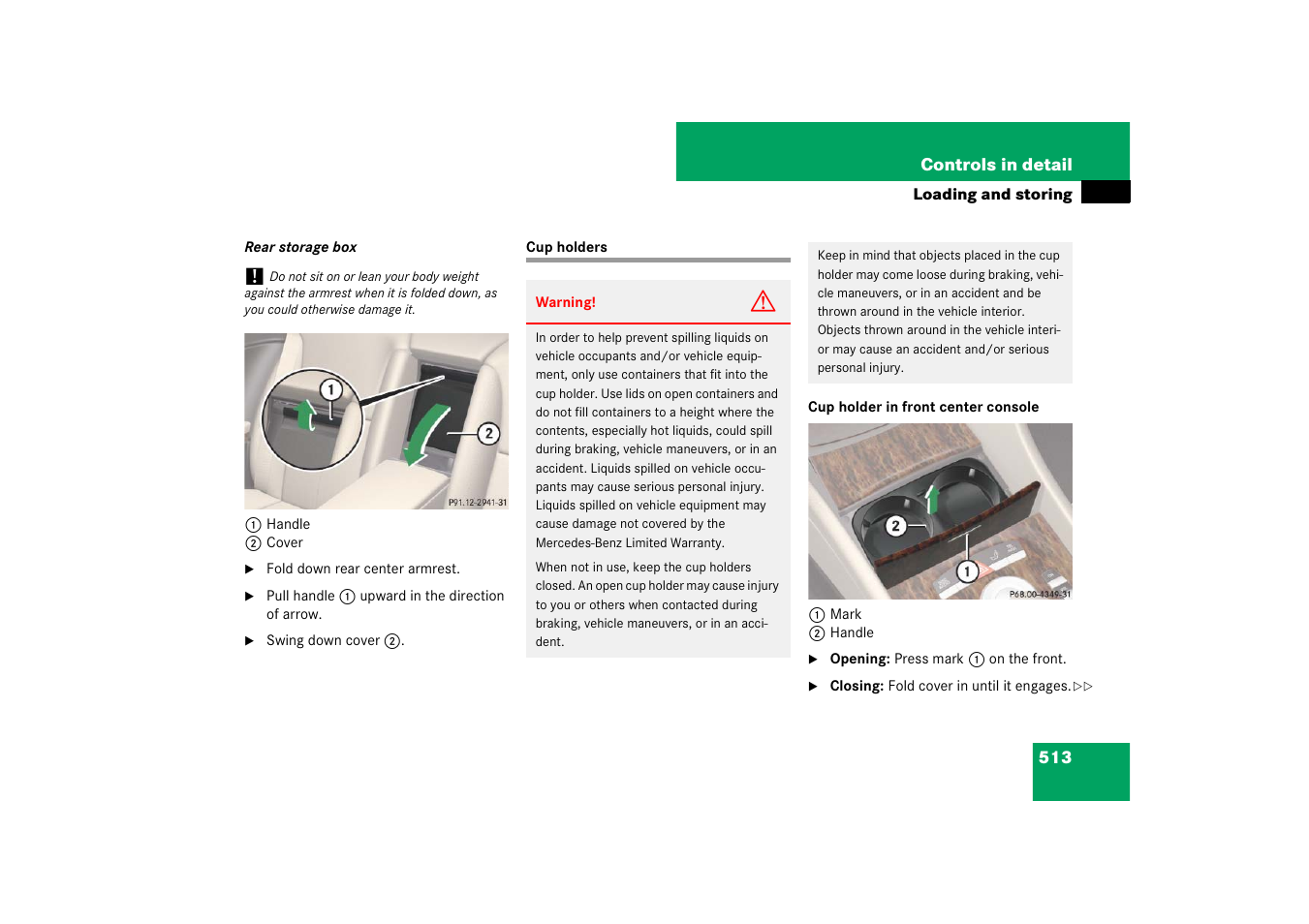 Mercedes-Benz CL-Class 2008 COMAND Manual User Manual | Page 514 / 769