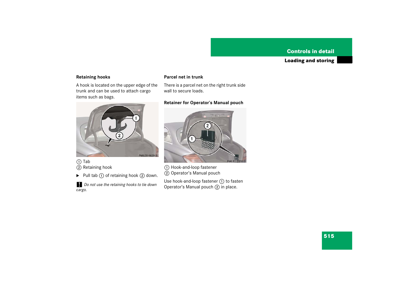 Mercedes-Benz CL-Class 2008 COMAND Manual User Manual | Page 516 / 769
