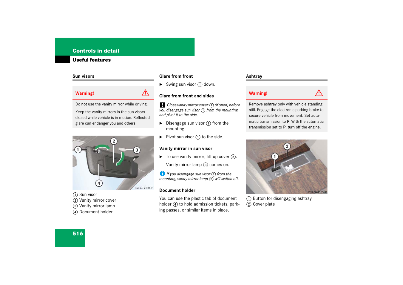 Mercedes-Benz CL-Class 2008 COMAND Manual User Manual | Page 517 / 769