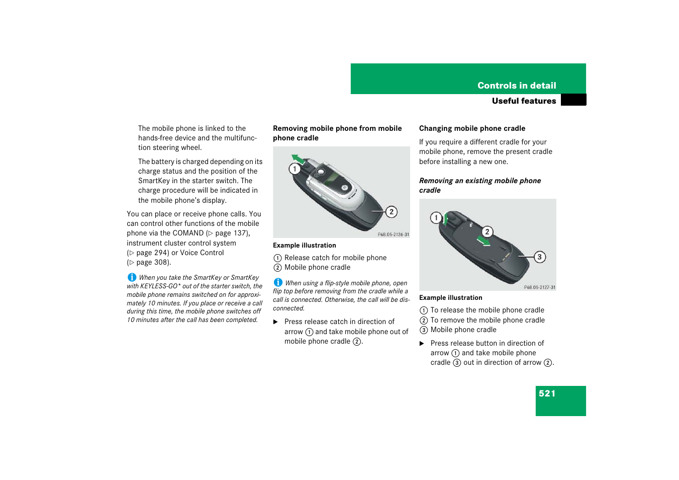 Mercedes-Benz CL-Class 2008 COMAND Manual User Manual | Page 522 / 769