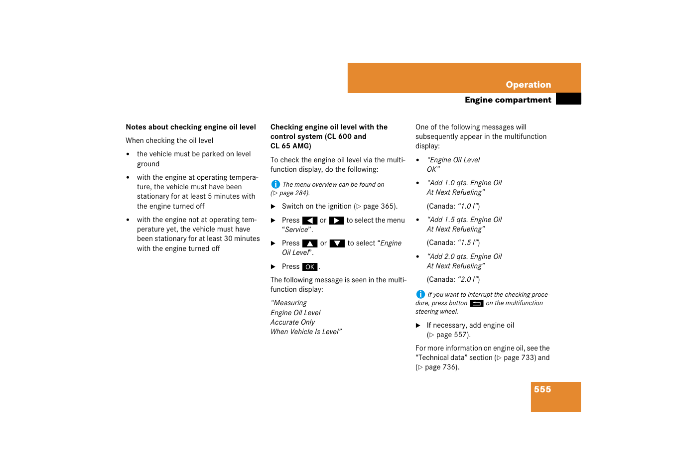 Mercedes-Benz CL-Class 2008 COMAND Manual User Manual | Page 556 / 769