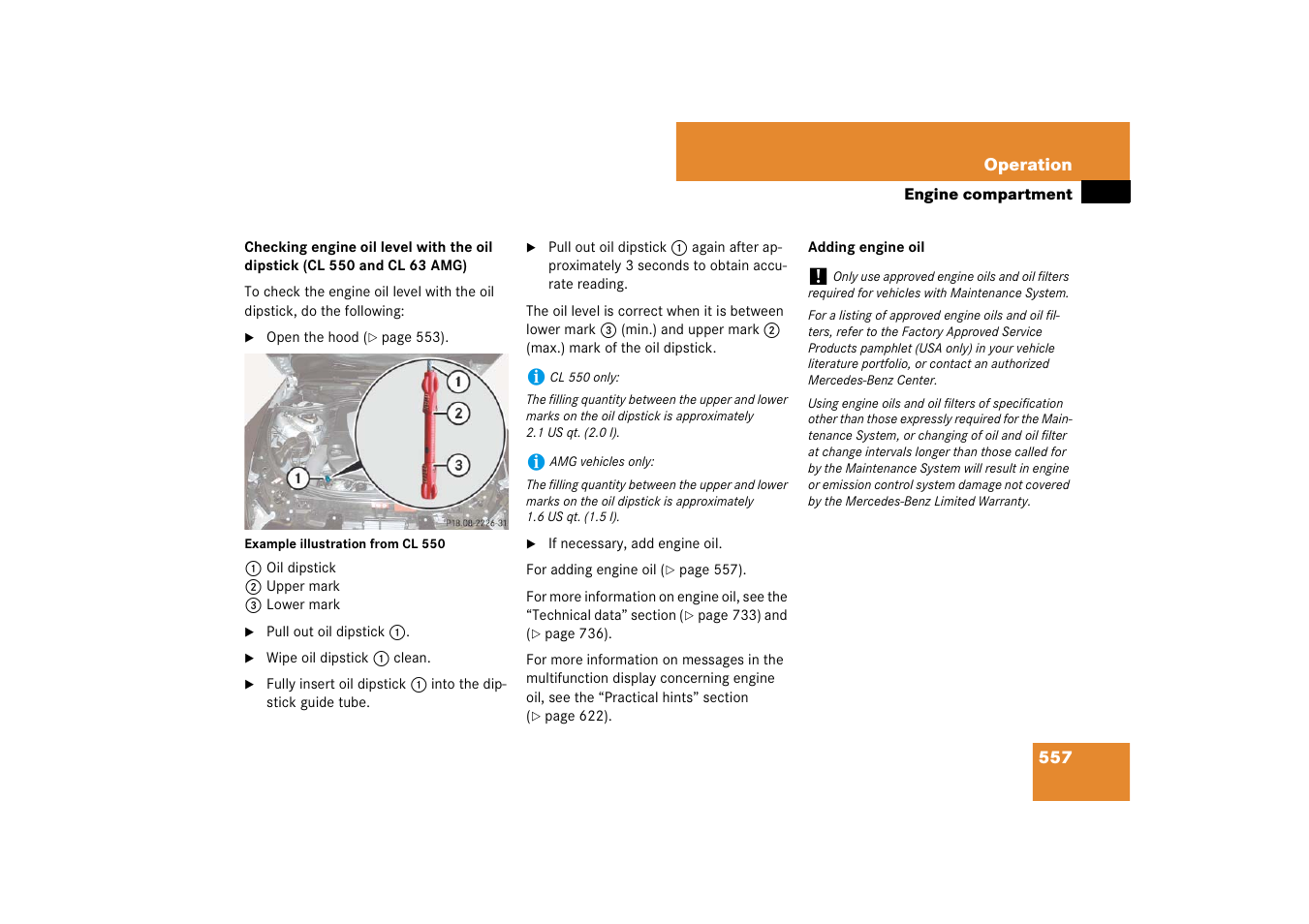 Mercedes-Benz CL-Class 2008 COMAND Manual User Manual | Page 558 / 769