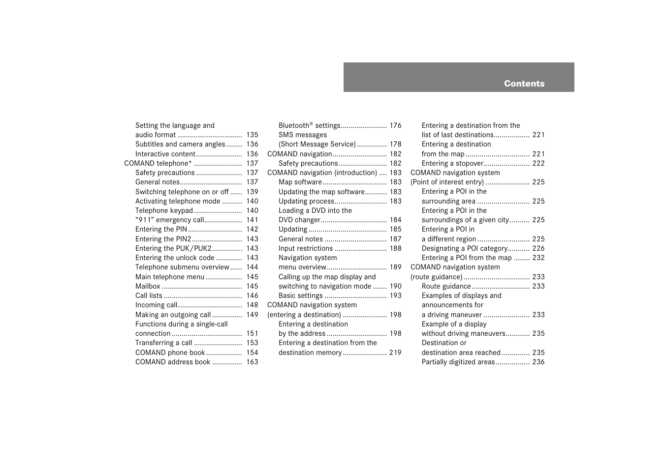 Mercedes-Benz CL-Class 2008 COMAND Manual User Manual | Page 6 / 769