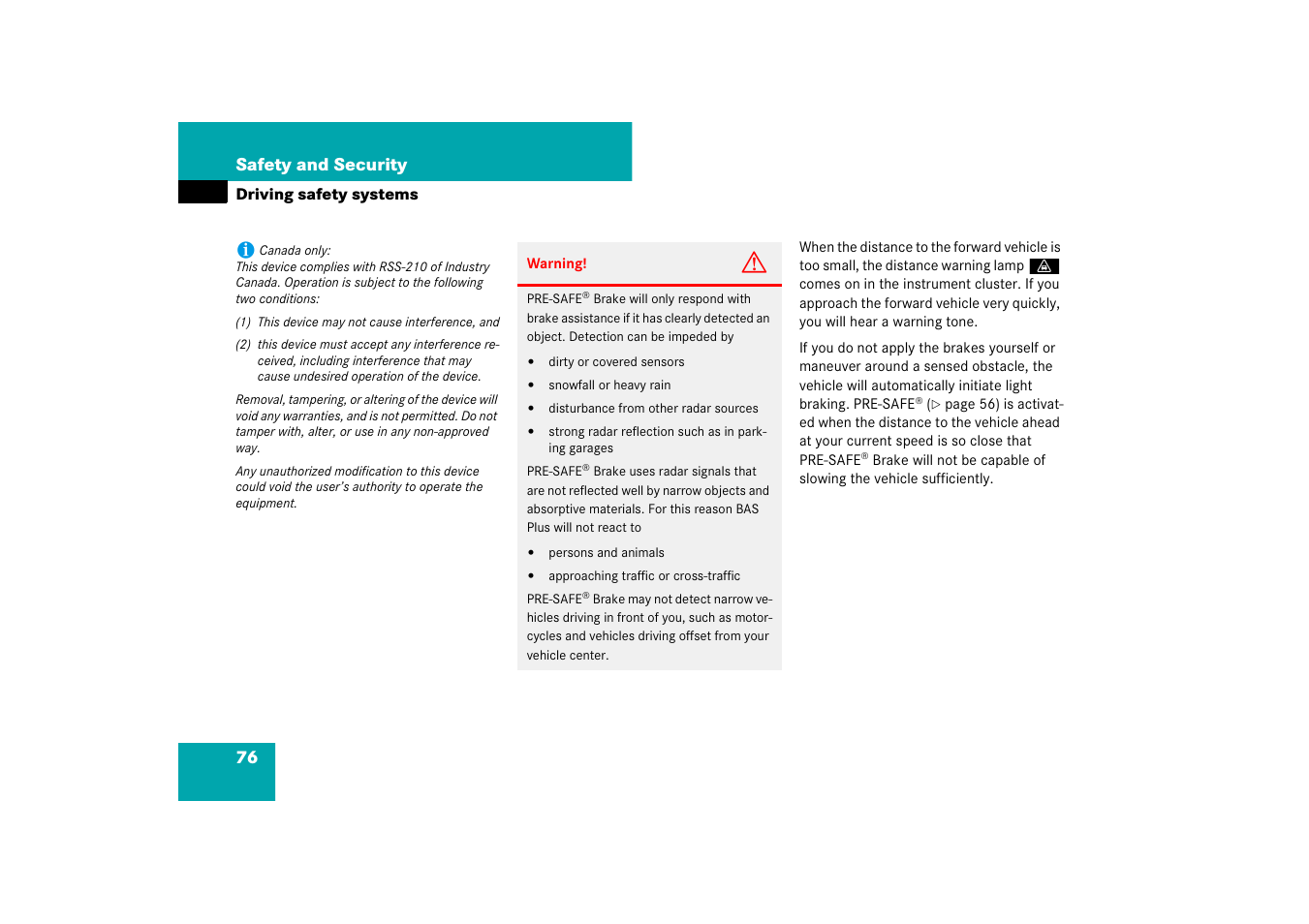 Mercedes-Benz CL-Class 2008 COMAND Manual User Manual | Page 77 / 769