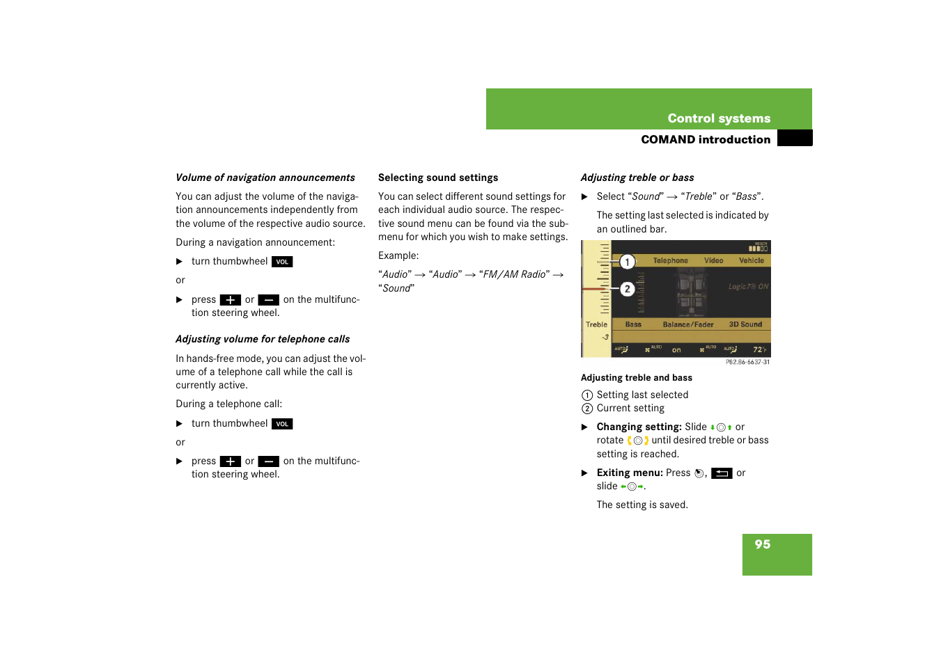 Mercedes-Benz CL-Class 2008 COMAND Manual User Manual | Page 96 / 769