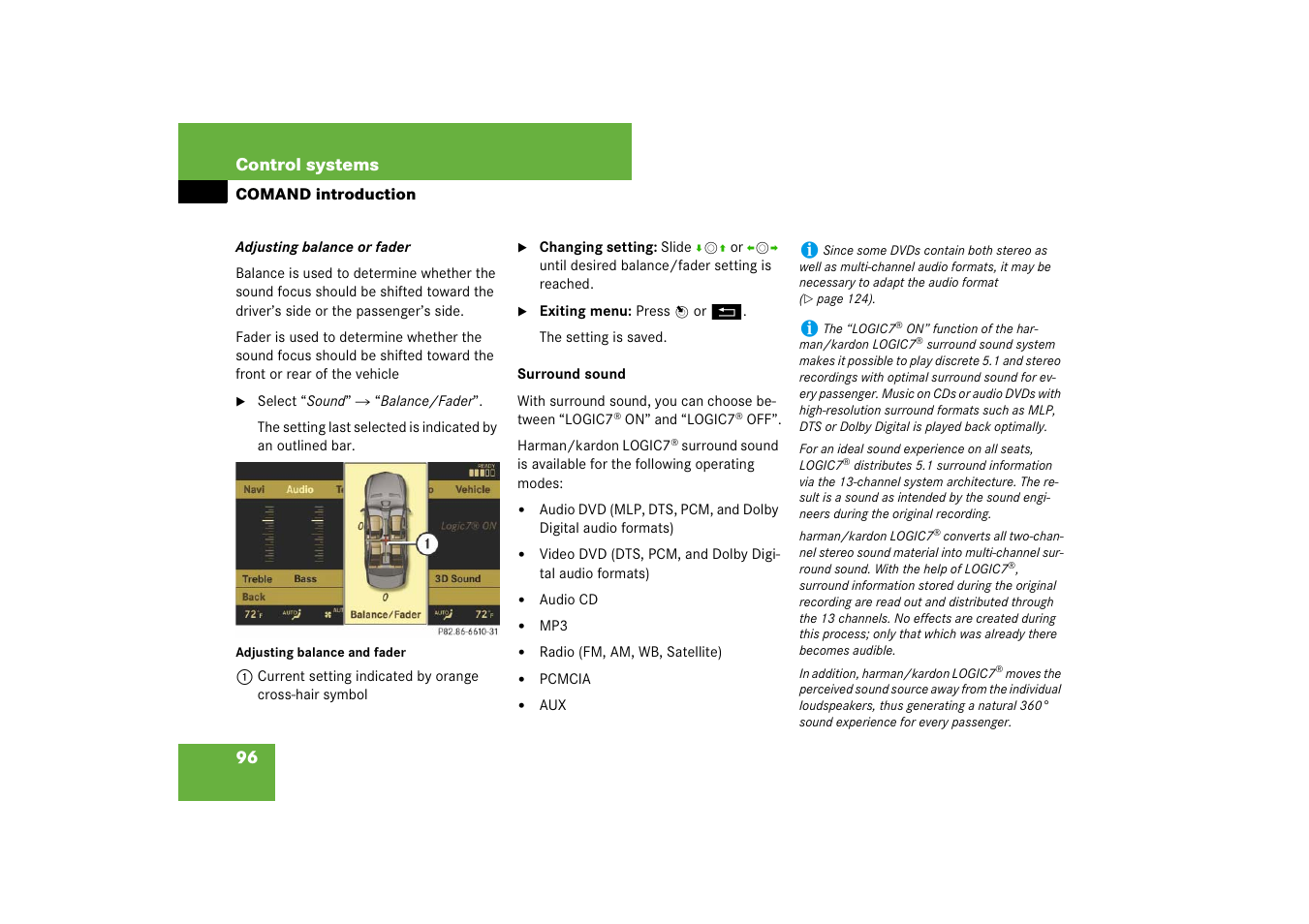 Mercedes-Benz CL-Class 2008 COMAND Manual User Manual | Page 97 / 769