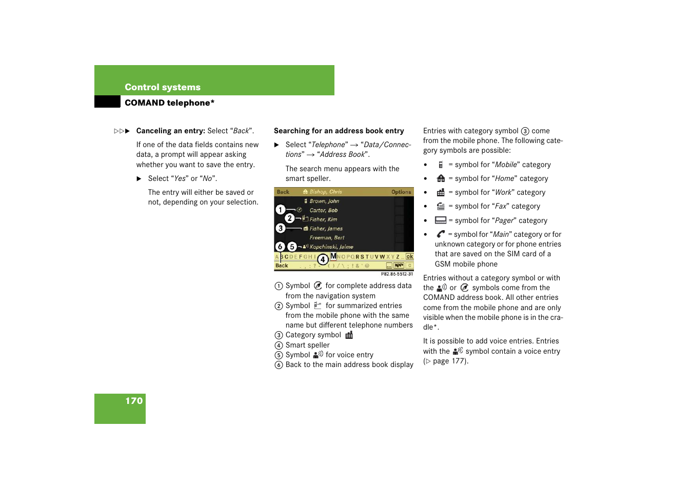 Mercedes-Benz S-Class 2008 COMAND Manual User Manual | Page 171 / 801
