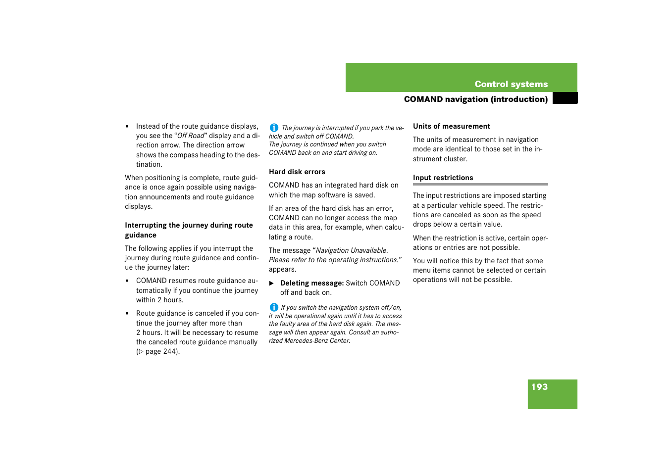 Mercedes-Benz S-Class 2008 COMAND Manual User Manual | Page 194 / 801