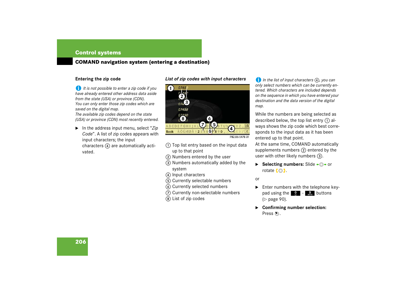 Mercedes-Benz S-Class 2008 COMAND Manual User Manual | Page 207 / 801
