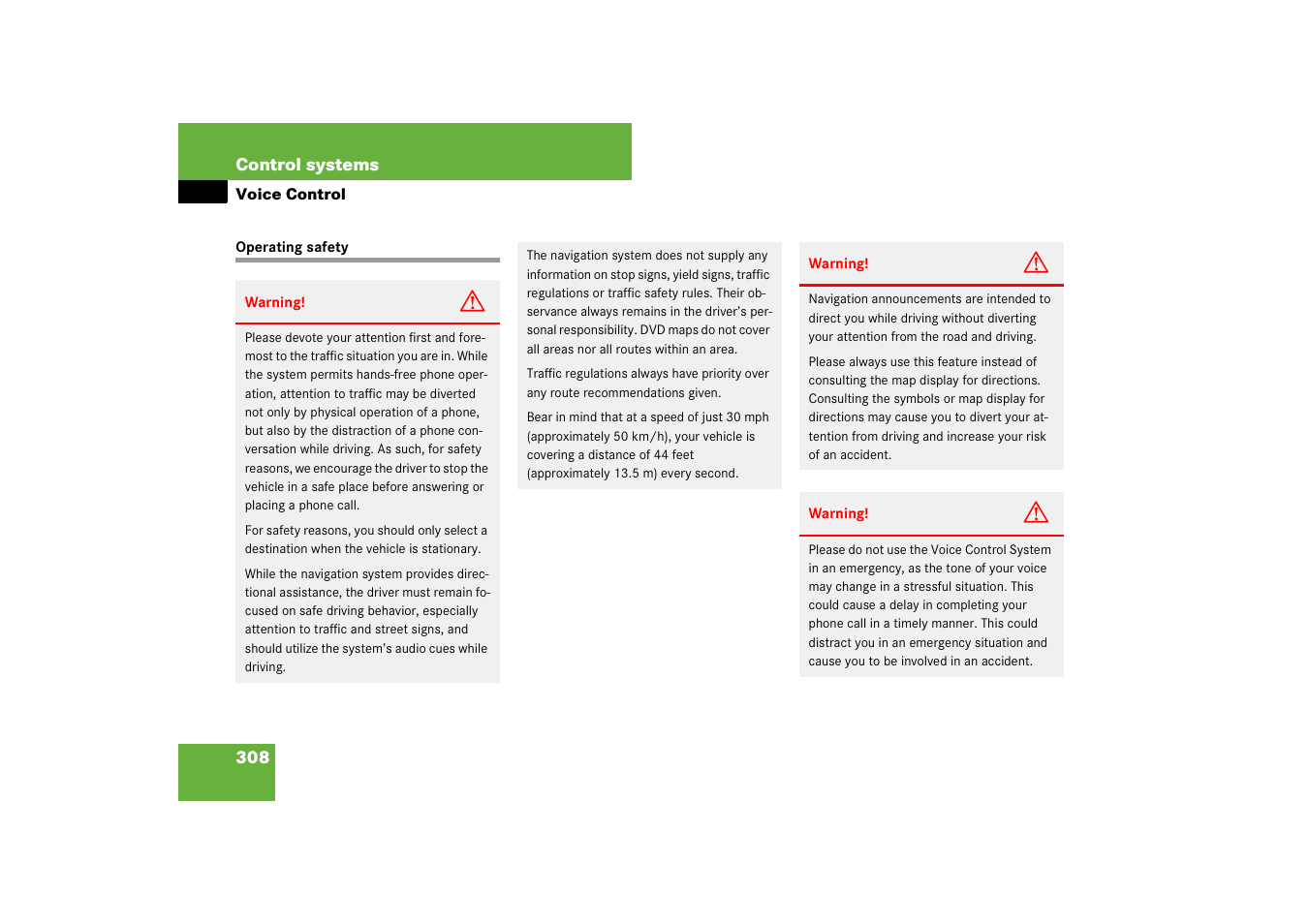 Mercedes-Benz S-Class 2008 COMAND Manual User Manual | Page 309 / 801