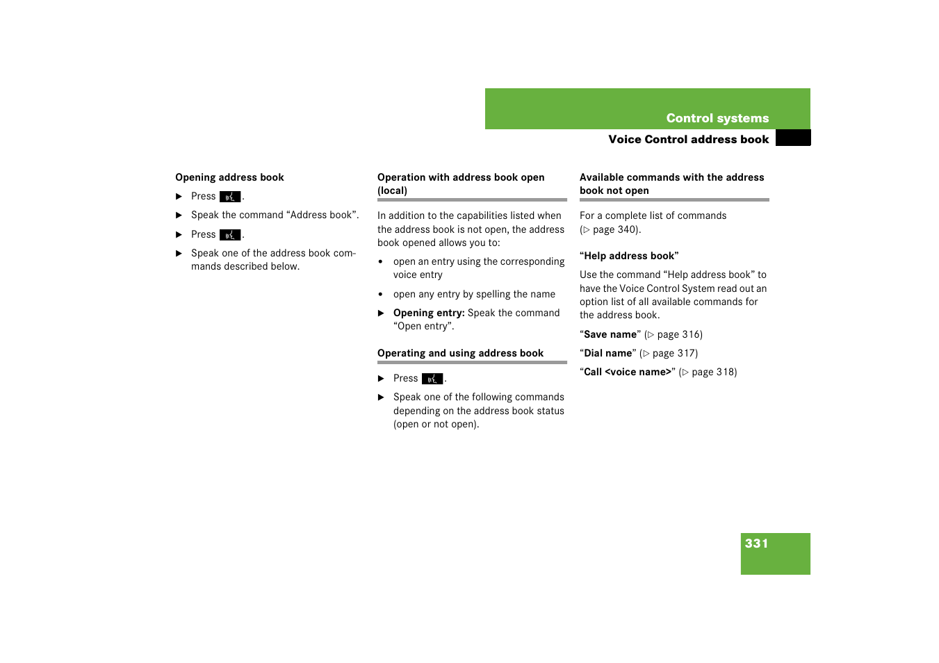 Mercedes-Benz S-Class 2008 COMAND Manual User Manual | Page 332 / 801