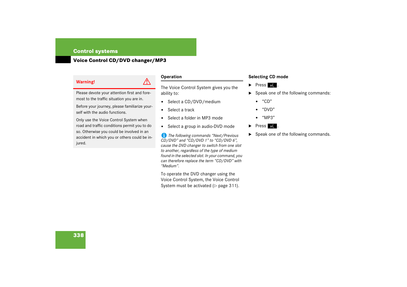 Mercedes-Benz S-Class 2008 COMAND Manual User Manual | Page 339 / 801