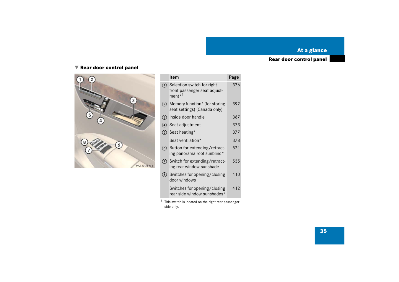 Mercedes-Benz S-Class 2008 COMAND Manual User Manual | Page 36 / 801