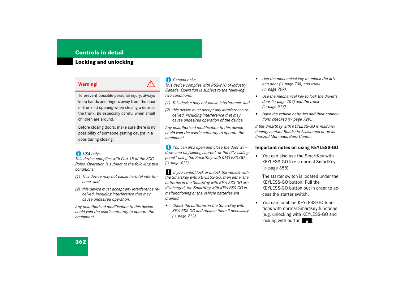 Mercedes-Benz S-Class 2008 COMAND Manual User Manual | Page 363 / 801