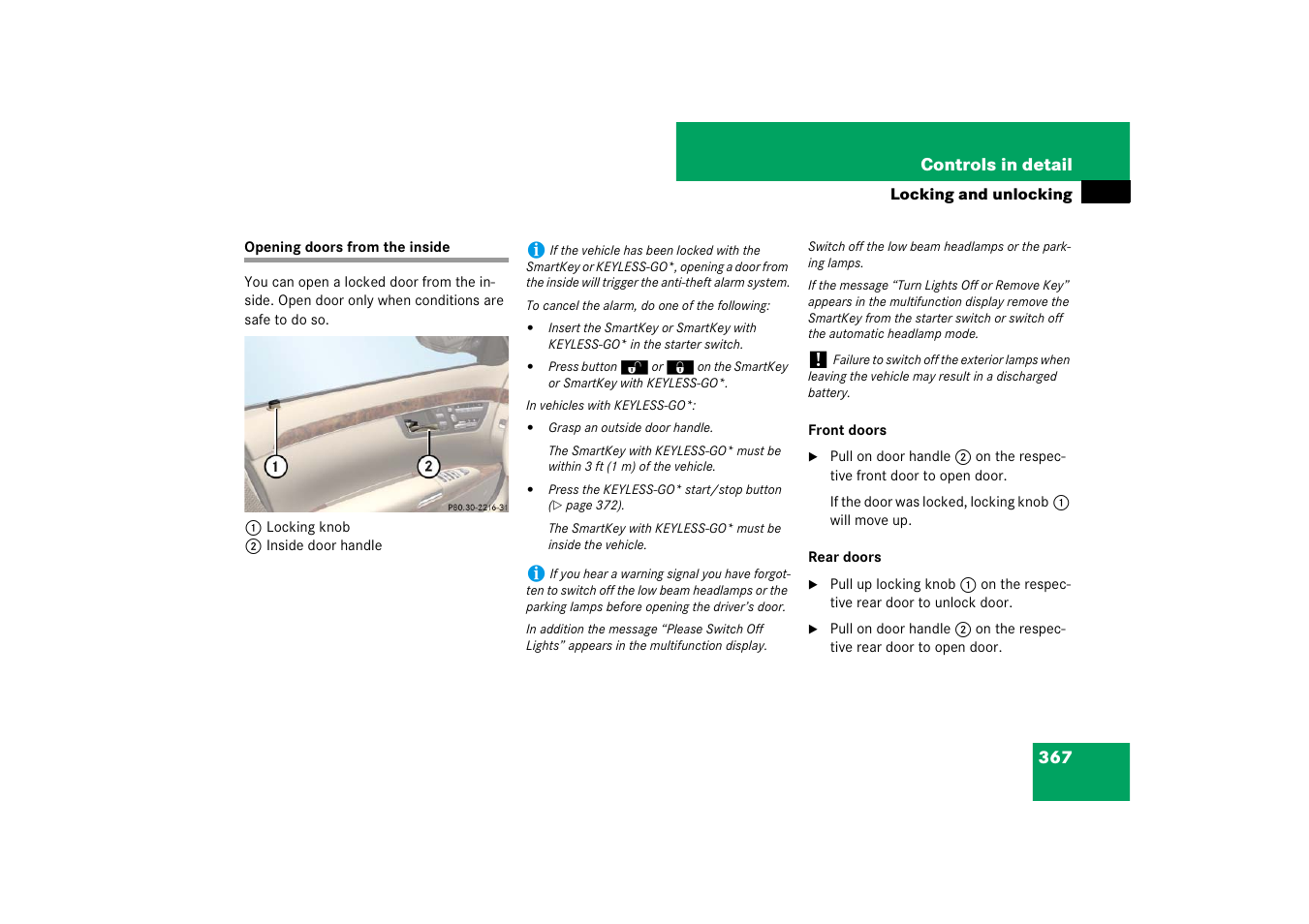 Mercedes-Benz S-Class 2008 COMAND Manual User Manual | Page 368 / 801