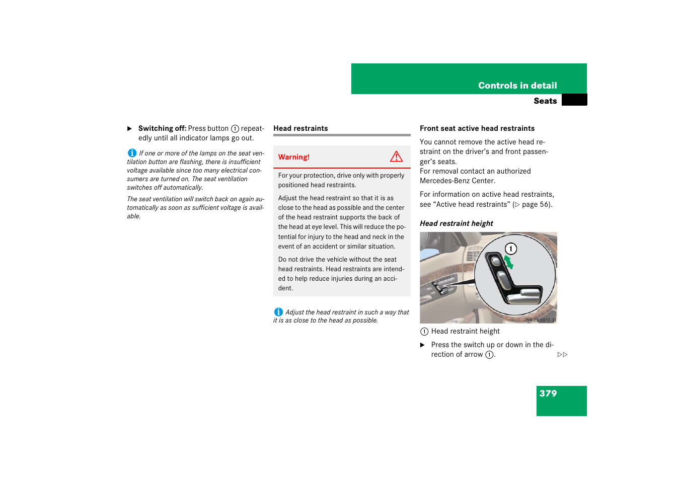 Mercedes-Benz S-Class 2008 COMAND Manual User Manual | Page 380 / 801