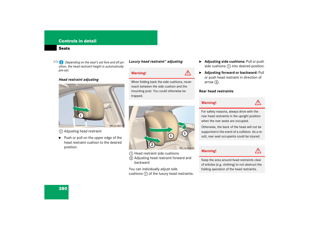 Mercedes-Benz S-Class 2008 COMAND Manual User Manual | Page 381 / 801