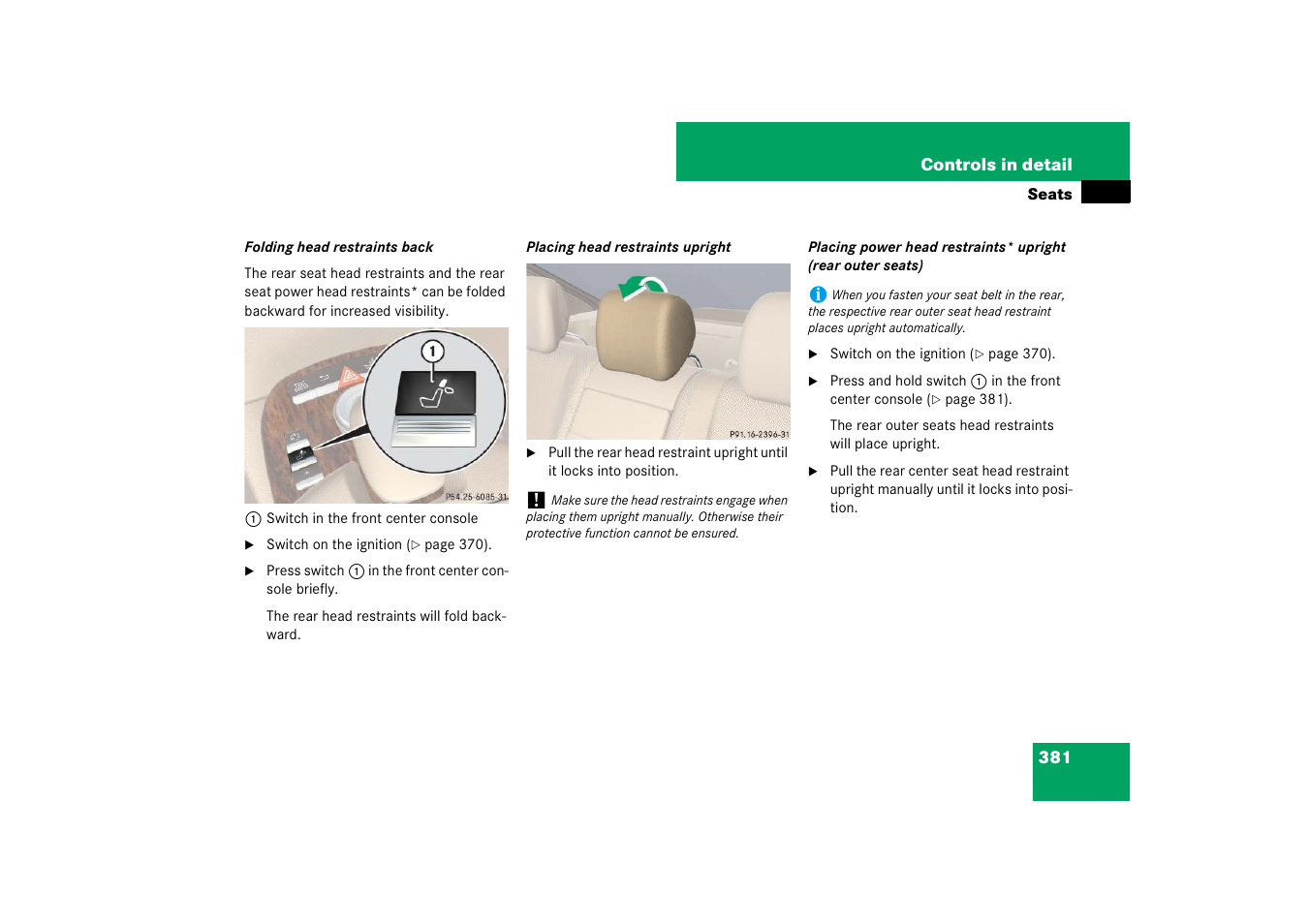 Mercedes-Benz S-Class 2008 COMAND Manual User Manual | Page 382 / 801
