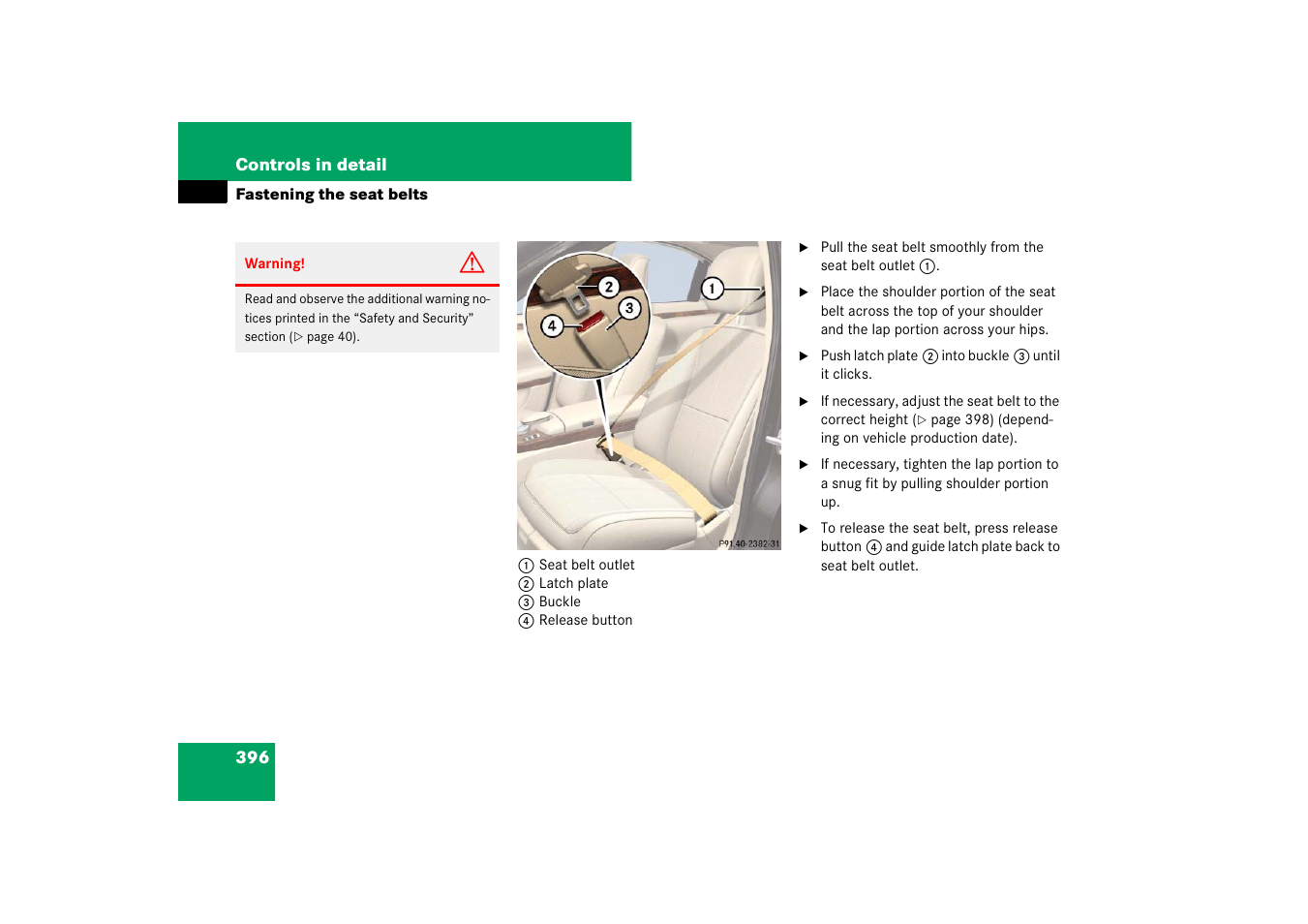 Mercedes-Benz S-Class 2008 COMAND Manual User Manual | Page 397 / 801