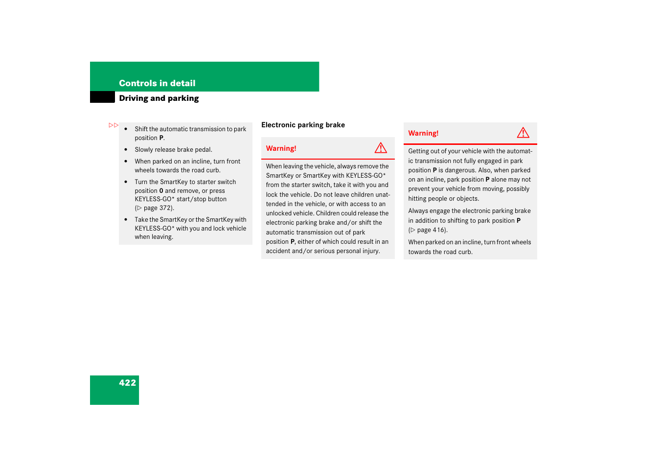 Mercedes-Benz S-Class 2008 COMAND Manual User Manual | Page 423 / 801