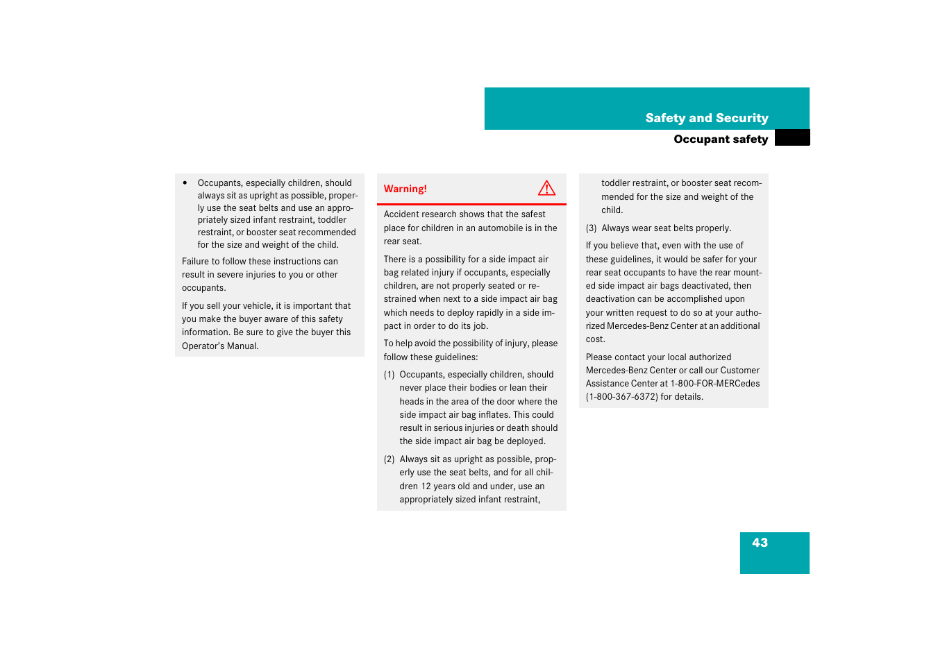 Mercedes-Benz S-Class 2008 COMAND Manual User Manual | Page 44 / 801