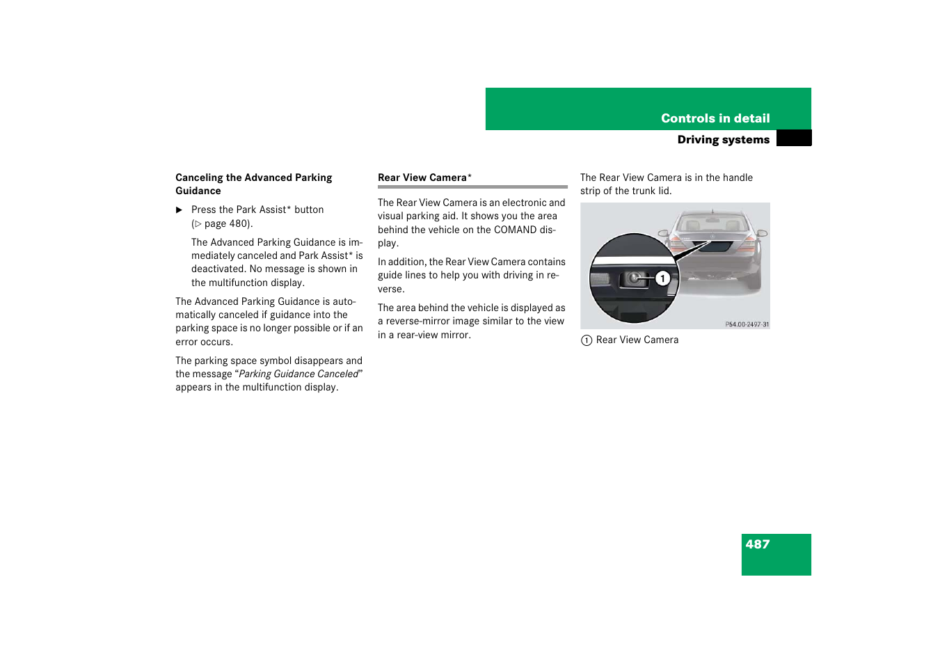 Mercedes-Benz S-Class 2008 COMAND Manual User Manual | Page 488 / 801