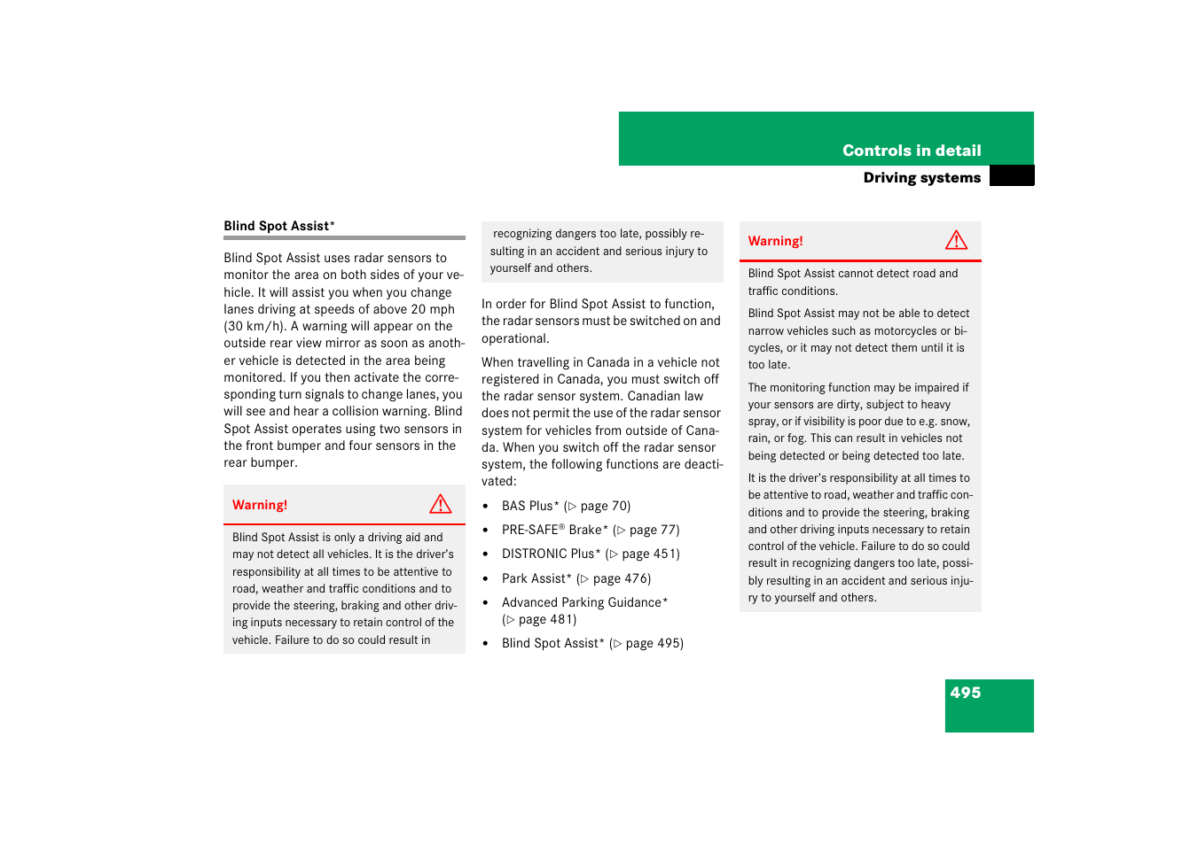 Mercedes-Benz S-Class 2008 COMAND Manual User Manual | Page 496 / 801