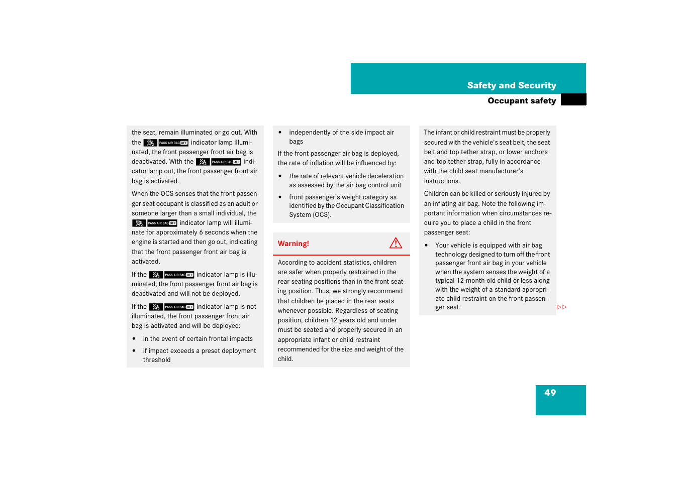 Mercedes-Benz S-Class 2008 COMAND Manual User Manual | Page 50 / 801